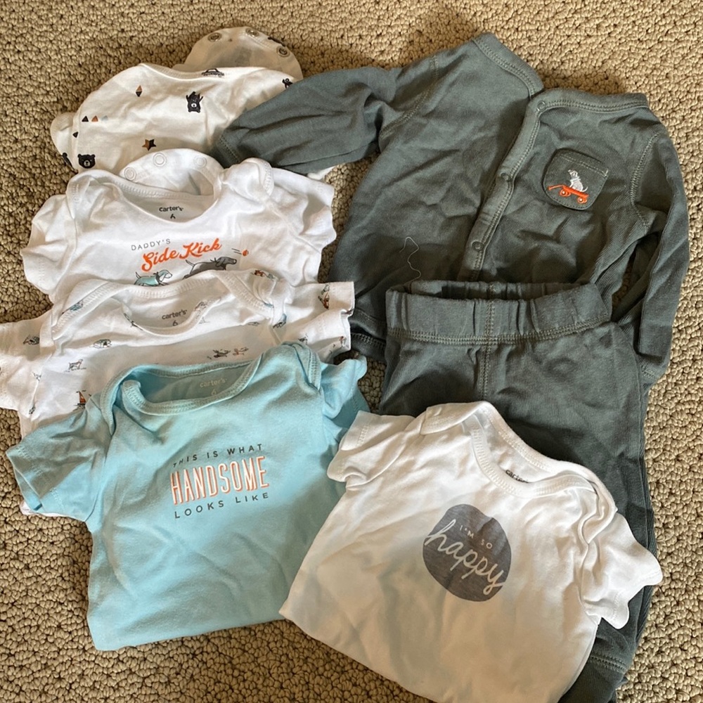 Carters 7 piece Baby set